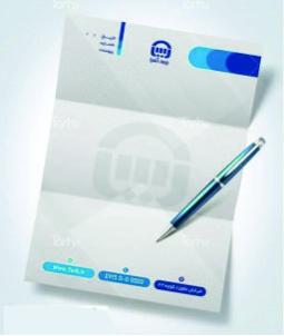 سربرگ کتان 120 گرم (سایز واقعی)